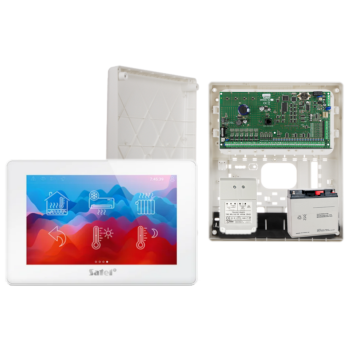 ZESTAW ALARMOWY SATEL INTEGRA 64 + INT-TSH2-W + OPU-3P + AWT682 + AKUMULATOR 17Ah